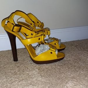 Authentic Designer high heel sandals